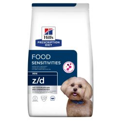 CROQUETTES CHIEN ADULT PRESCRIPTION DIETS Z/D MINI FOOD SENSITIVITIES - HILL'S