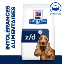 CROQUETTES CHIEN ADULT PRESCRIPTION DIETS Z/D FOOD SENSITIVITIES - HILL'S