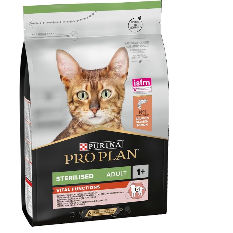 CROQUETTES CHAT ORIGINAL ADULT avec OPTISENSES SAUMON - PURINA PROPLAN