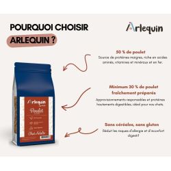 CROQUETTE CHAT ARLEQUIN ESSENTIELLE POULET