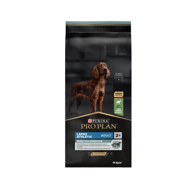 CROQUETTES CHIEN LARGE ATHLETIQUE ADULT SENSITIVE DIGESTION avec OPTIDIGEST AGNEAU - PURINA PROPLAN