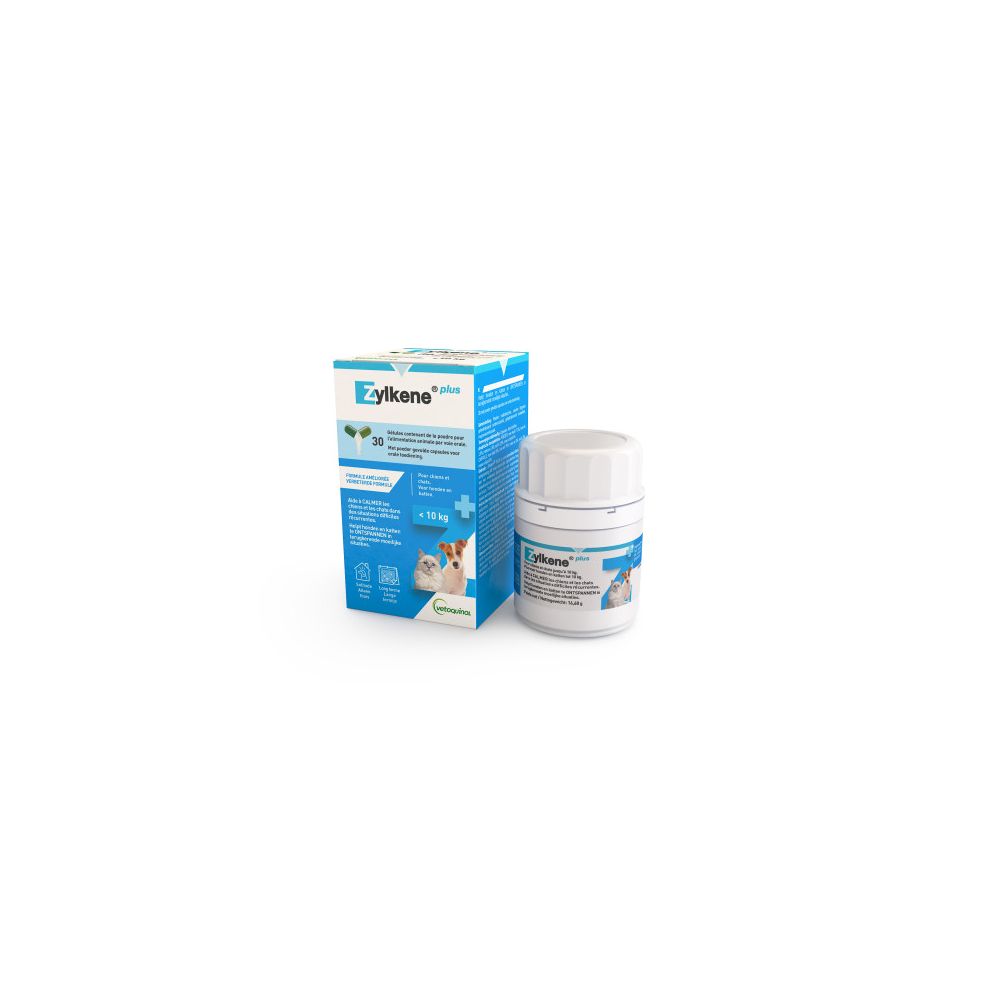 Zylkène Plus 75 mg pour Chiens (1-10 kg) - Vetoquinol