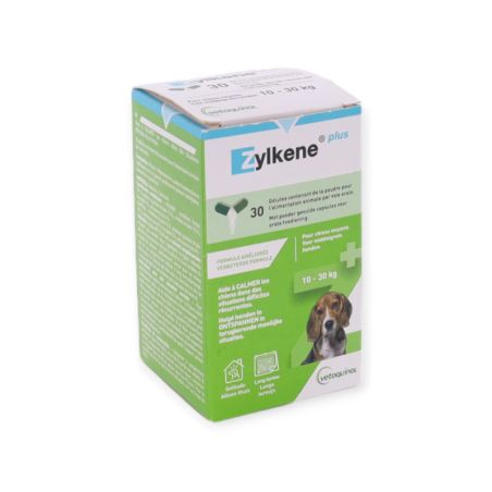Zylkène Plus 225 mg pour Chiens (10-30 kg) - Vetoquinol