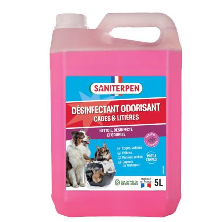 Saniterpen Désinfectant / Odeur Cages & Litière