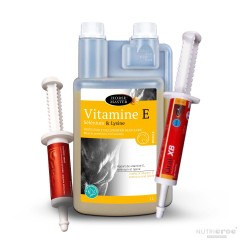 Vitalité & développement musculaire : Vitamine E-Sélénium-Lysine	+ Oral XB - Horse Master