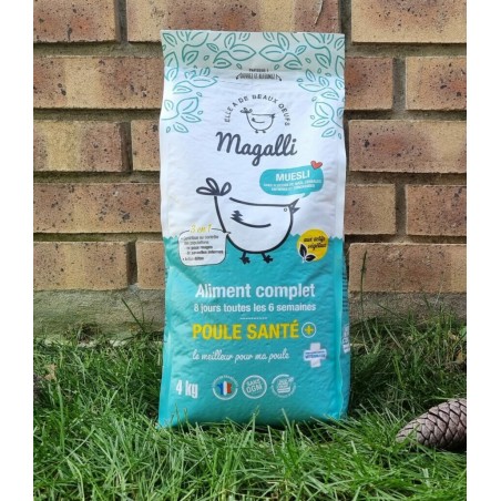 Magalli Aliment Complet Pondeuses Santé+ - Oeufs Et Vitalité