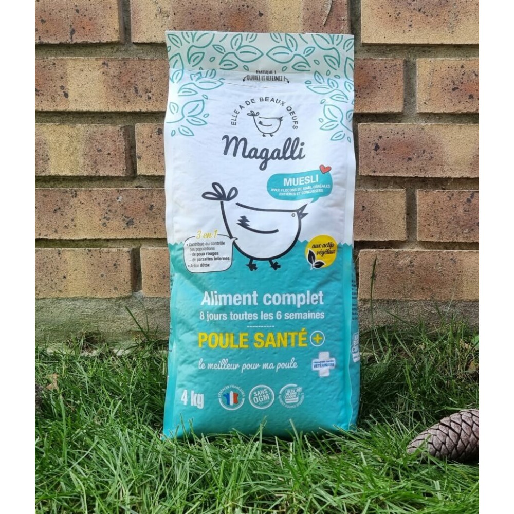 Magalli Aliment Complet Pondeuses Santé+ - Oeufs Et Vitalité