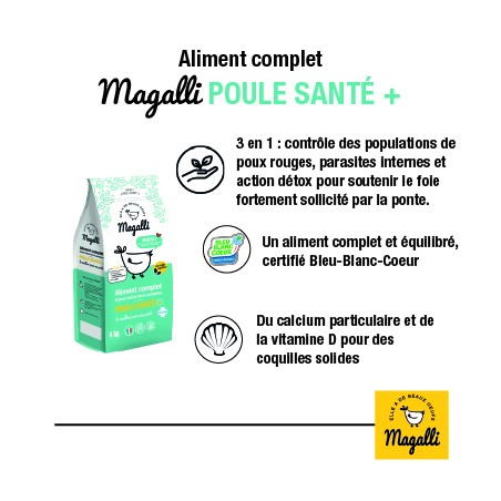 Poules Santé+ - Oeufs Et Vitalité bienfaits
