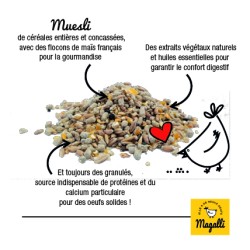 Muesli pour Pondeuses Santé+ - Oeufs Et Vitalité