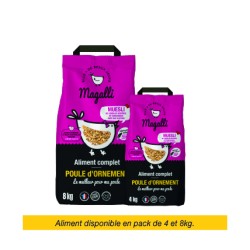 Magalli Aliment conditionnement Complet Poules D'Ornement - Beauté Et Santé