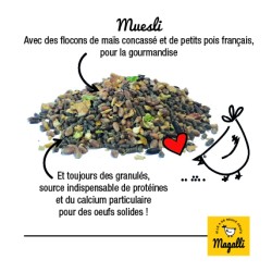 Magalli Aliment Complet Poule Pondeuses muesli france