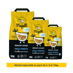 Magalli Aliment Complet Poule Pondeuses Bleu Blanc Coeur