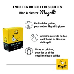 Magalli Bloc A Picorer - Alimentation Poules