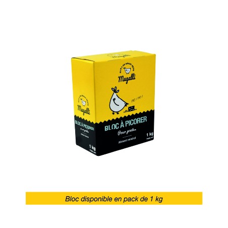 Magalli Bloc A Picorer - Alimentation Poules