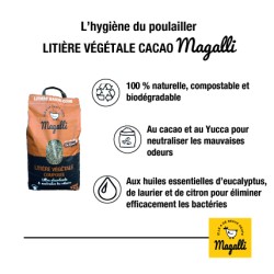 Magalli PAILLAGE poules - Hygiène Naturelle