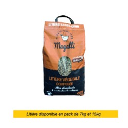 Magalli Litière Végétale Composée Cacao - Hygiène Naturelle