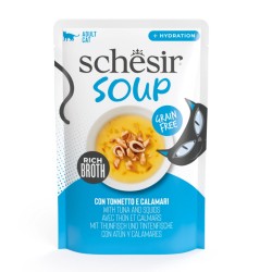 Soupe Thon/calamars - Schesir Chat