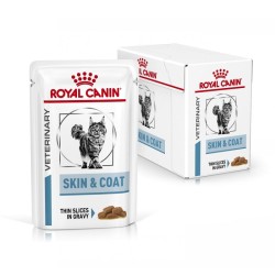 Pâtée chat VETERINARY CAT SKIN COAT - Royal Canin