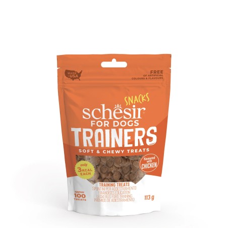 Schesir Chien Friandises Snack Éducation Poulet