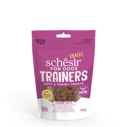 Schesir Chien Friandises Snack Éducation Bacon