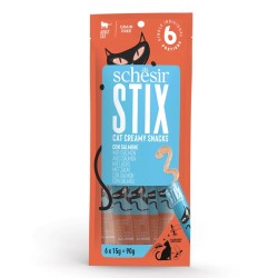 Friandises Stix Saumon - Schesir Chat