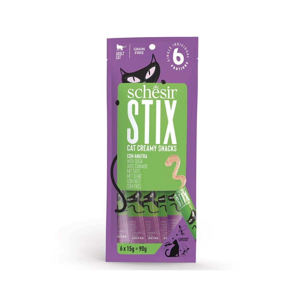 Friandises Stix Canard Schesir Chat