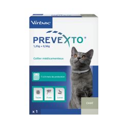 Prevexto- Collier antiparasitaire Chat
