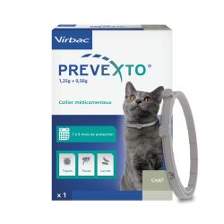 Prevexto- Collier antiparasitaire Chat