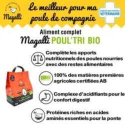 Magalli - Alimentation Poule Pondeuse Poul'Tri Bio