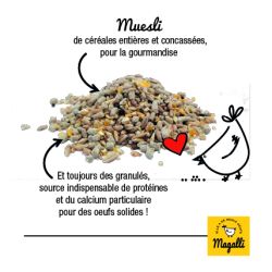 Magalli Alimentation poule pondeuse bio