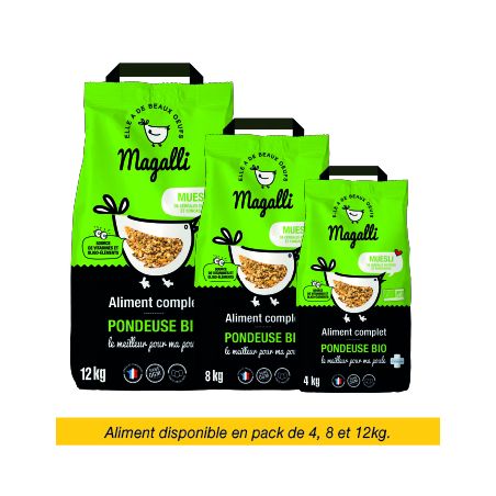 Magalli Alimentation poule pondeuse bio