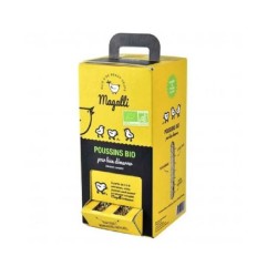 Magalli - Alimentation Bio en Boite / Mangeoire Poussins