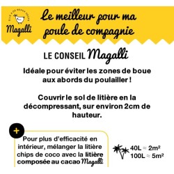 Magalli - Litière Végétale en Chips de Coco