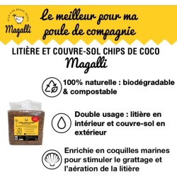 Magalli - Litière Végétale en Chips de Coco