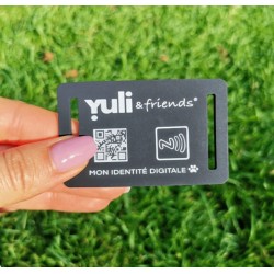 Yuli - Plaque d'identification Silicone / Médaille