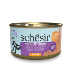 Grill Pate De Sardines Maquereau - Schesir Chat