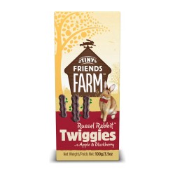 Friandises Lapin Twiggies - Pomme & mûres - Supreme Tiny Friends