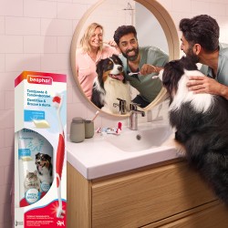 Pack dentifrice + Brosse à Dents - Chien et Chat