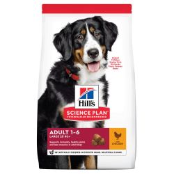 CROQUETTES CHIEN SCIENCE PLAN ADULTE LARGE POULET - HILL'S