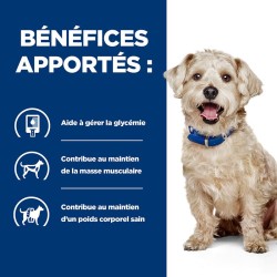 Hill’s Prescription Diet W/D Chien – Pâtée Poulet Poids & Diabète