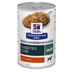 Hill’s Prescription Diet W/D Chien – Pâtée Poulet Poids & Diabète