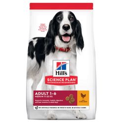 CROQUETTES CHIEN SCIENCE PLAN ADULT MEDIUM POULET - HILL'S