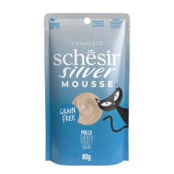 Pâtée Chat - Silver Mousse Poulet Schesir