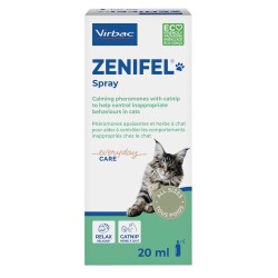 Zenifel plus Spray Chat - Phéromones Apaisantes et Herbe à Chat