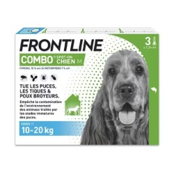 Frontline Combo Chien - 3 plaquettes