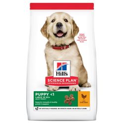 CROQUETTES CHIEN SCIENCE PLAN PUPPY LARGE POULET - HILL'S