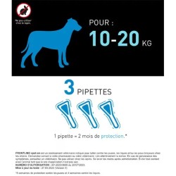 Frontline Chien Spot on - 3 plaquettes