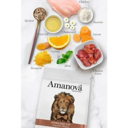 Amanova Chat Stérilisé Poulet
