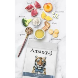 Amanova Chat Stérilisé Agneau