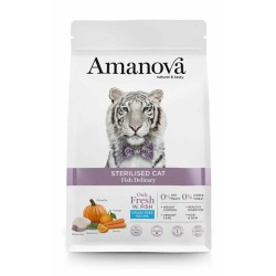 Amanova Chat Stérilisé Poisson